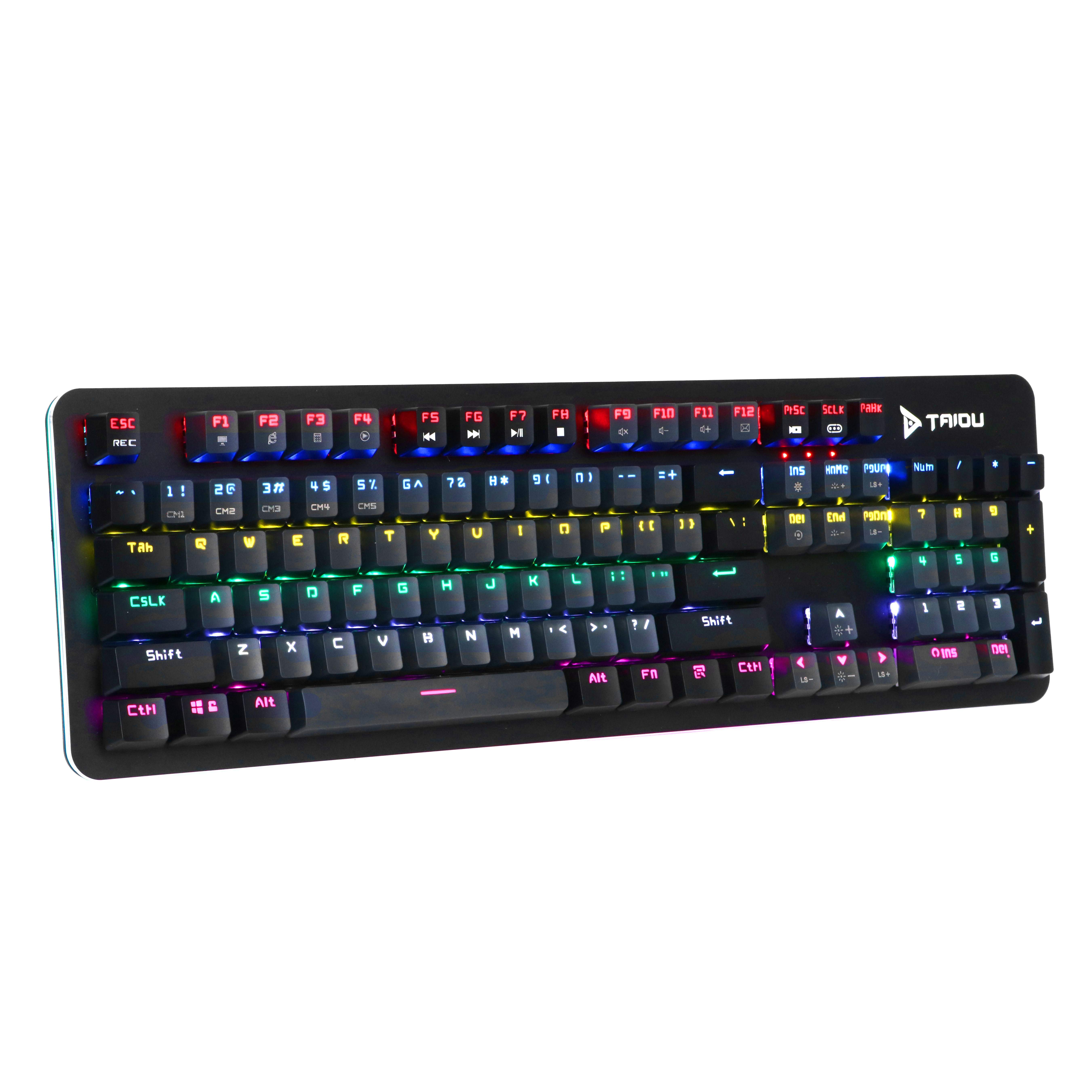 AULA Sapphire Backlit Mechanical Gaming Keyboard with Blue Switch 