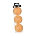 thumbnail image 3 of 3 pelotas de pickleball de espuma resistentes, profesionales, suaves y con reducción de ruido, 74 mm Naranja, 3 of 8