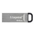 thumbnail image 1 of Unidad flash Kingston DataTraveler Kyson 64 GB USB 3.2 Metal, 1 of 6