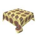 thumbnail image 2 of Wukai Bohemia Waterproof Tablecloth for Kitchen Dining, Fits Square Tables for 2-4 Seats -54"x54", 2 of 7