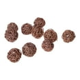 thumbnail image 4 of 6 bolas de mimbre sencillas, esferas decorativas, ramitas de ratán de 7 cm café, 4 of 9
