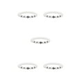 thumbnail image 3 of Justharion Unique Eye-catching Beaded Bracelets For Individual Style Easy Matching porcelain white 5Set, 3 of 6