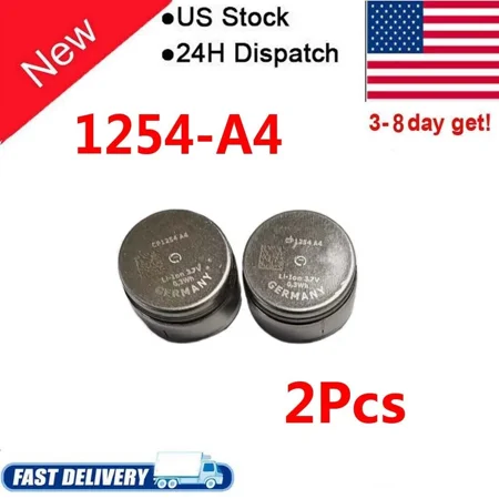 KLYNE- 2Pcs Varta Cp1254 A4 Battery Sony Wf1000X Wf-1000Xm3 Wf-Sp700N Bluetooth Headset