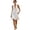 White-B, variant on Huangx Women's Halter Neck Cover Up Dress - V Neck Summer Beach Sundress with Side Pockets, Casual Coastal Vacation Outfit Black L