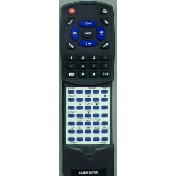 Replacement Remote for TOSHIBA RTBY731047, W614R, W515, BY730784