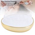 thumbnail image 4 of Plastic Egg Shape Hair Brush Knot Proof Massage Comb for Home Office, 4 of 7