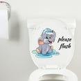 thumbnail image 3 of Adhesivo para baño elefante pequeño MACHAO Decoración autoadhesiva, 3 of 5