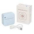 thumbnail image 1 of Mini Printer,Mini Printer Student Blue Pocket Printer Photo Printer Meticulously Designed, 1 of 14