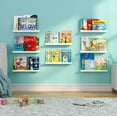 Wallniture Denver 17" Nursery Wall Shelves Floating Bookcases Toy Shelf