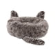 thumbnail image 1 of Cama cálida para gatos y perros con forma de orejas de animales, cojín decorativo y nido cómodo para mascotas. Café Degradado 70cm, 1 of 9