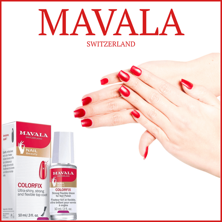Colorfix, ultra-shiny nail polish top coat. — MAVALA INTERNATIONAL