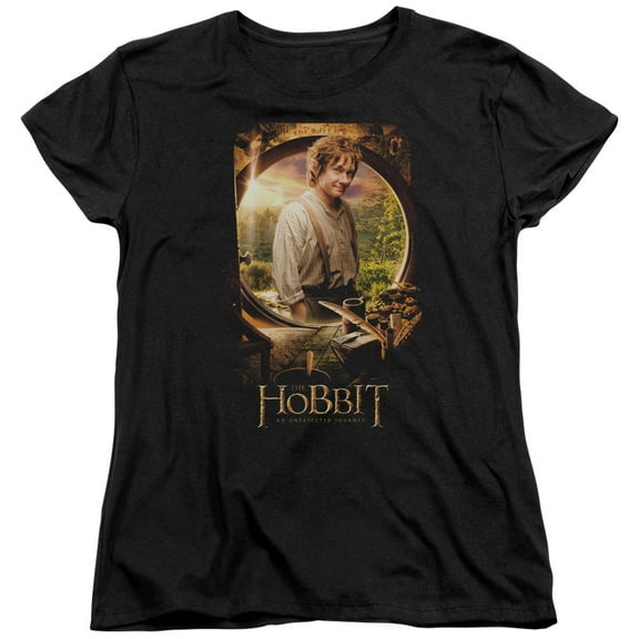 The Hobbit - Bilbo Poster - Women's Short Sleeve Shirt - XX-Large