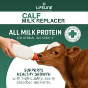 ANNUSO LIFELINE Calf Milk Replacer 22:20, 25lb Bag - All-Milk Formula with LifePulse - Immune, Gut & Respiratory Support - No Artificial Flavors, Easy Mix for Newborn Calves