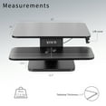 thumbnail image 5 of VIVO Height Adjustable Standing Desk Gas Spring Riser 25" Tabletop Sit Stand, 5 of 8
