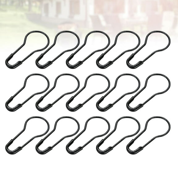 GOOHOCHY Safety Pin Black 1000Pcs