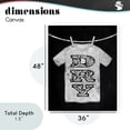 thumbnail image 3 of Laundry Dry Ornate Letters Canvas Wall Art, design by Marcus Prime, 3 of 8