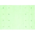 thumbnail image 1 of Ahgly Company Indoor Rectangle Solid Green Modern Area Rugs, 2' x 5', 1 of 1