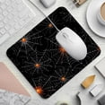 thumbnail image 2 of Spider Web 8.3x9.8 Inch Square Printed Desk Mat Mouse Pad for Office and Gaming, Non-Slip Rubber Bottom, 2 of 6