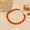 Gold, variant on Women's Fashion Jewelry Rhinestone Zircon Bracelet with Willow Leaf Design Alloy Metal Elegant Bracelet Gift Box