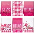 Valentine's Day Kitchen Towels Dish Towels, 23.6*15.7 Inch Anniversary ...