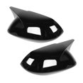 thumbnail image 4 of Rearview Mirror  Rearview Mirror Shell Door Mirror Housing Car Exterior Parts Pair Side Mirror Cover  Horn Style Protector Housing Fit For  Sedan/Hatchback, 4 of 8
