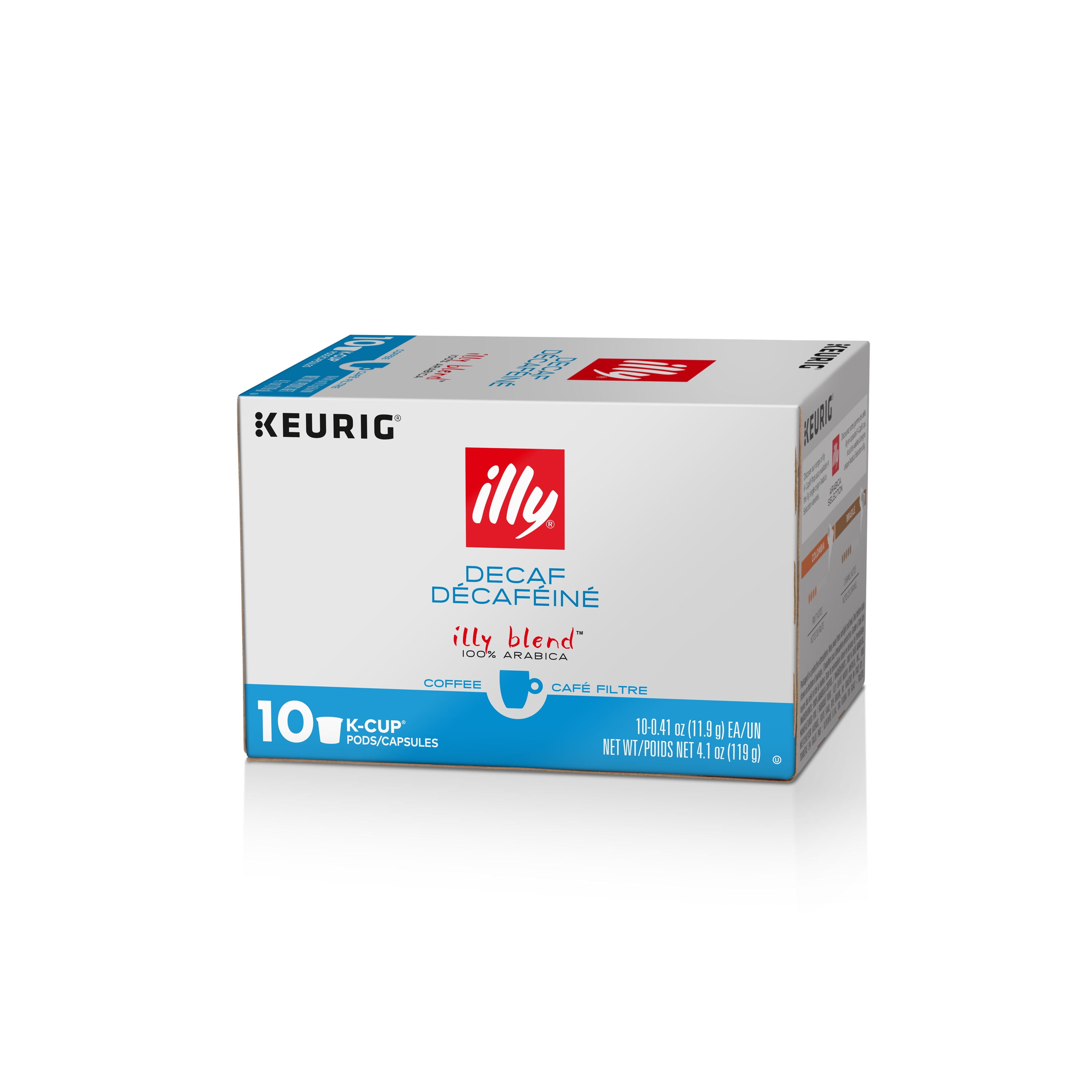 illy KCup Pods Decaffeinated Classico Medium Roast Coffee for Keurig