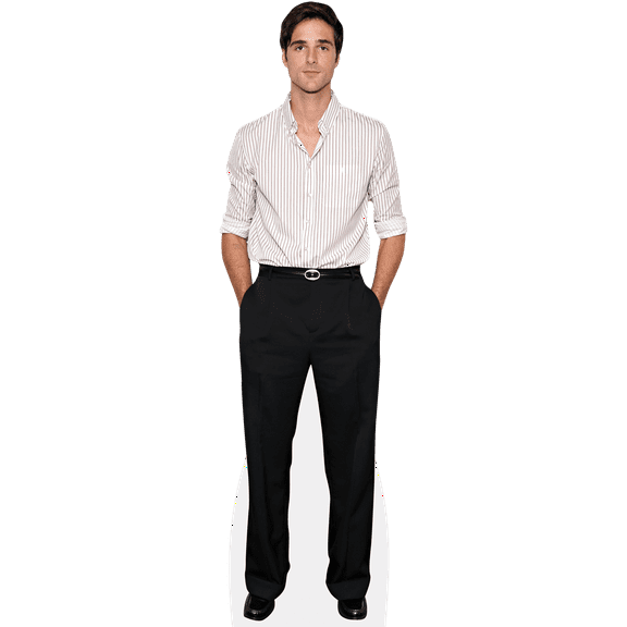 Jacob Elordi (White Shirt) Life Size Cutout. Standee.