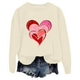 Bunenne Sweatshirt for Women Womens Pullover Sweaters Cute Love Heart