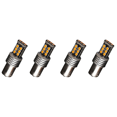thumbnail image 1 of 4X Amber/Yellow 1156 Ba15S 2835 15W Error Free Car LED Turn Signal Light Bulbs, 1 of 2