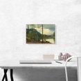 thumbnail image 2 of ARTCANVAS Campers With Canoes Canvas Art Print by Albert Bierstadt - Size: 18" x 12" (0.75" Deep), 2 of 9
