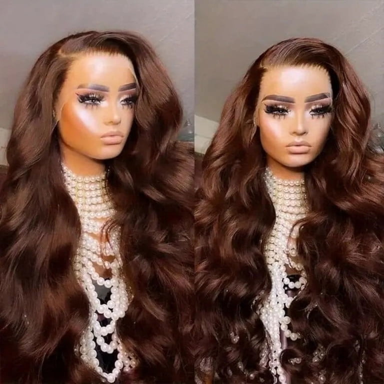 Komiseup Body Wave HD Lace Front Wigs Human Hair Pre Plucked  display picture 1