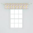 thumbnail image 2 of Ambesonne Floral Window Valance, Foliage of Garden Plants, 54" X 12", Marigold Violet, 2 of 3