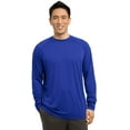 thumbnail image 2 of Sport-Tek ®   Long Sleeve Ultimate Performance Crew. St700ls L True Navy, 2 of 5