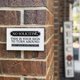 thumbnail image 3 of Letrero «No soliciting» Melrose Roots, acrílico, 15 x 9 cm, color blanco, 3 of 9