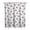 Black a, variant on Zen Meditation Mandala Bathroom Curtain Waterproof Shower Drape Premium Polyester Fabric 72x84 Inch Quick-Dry