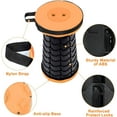 thumbnail image 3 of Foldable Telescoping Stool Portable, Retractable Stool for Adults, Upgraded Collapsible Folding Seats with Load Capacity 550lbs, Camping Stools for Adults, 3 of 6