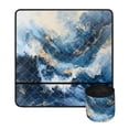 thumbnail image 2 of HELLHERO Sewing Machine Mat Beautiful & Practical Fusion Storage Fabric Polyester for Most Sewing Machines for Wife Mom Travelling Marble Pattern, 2 of 5