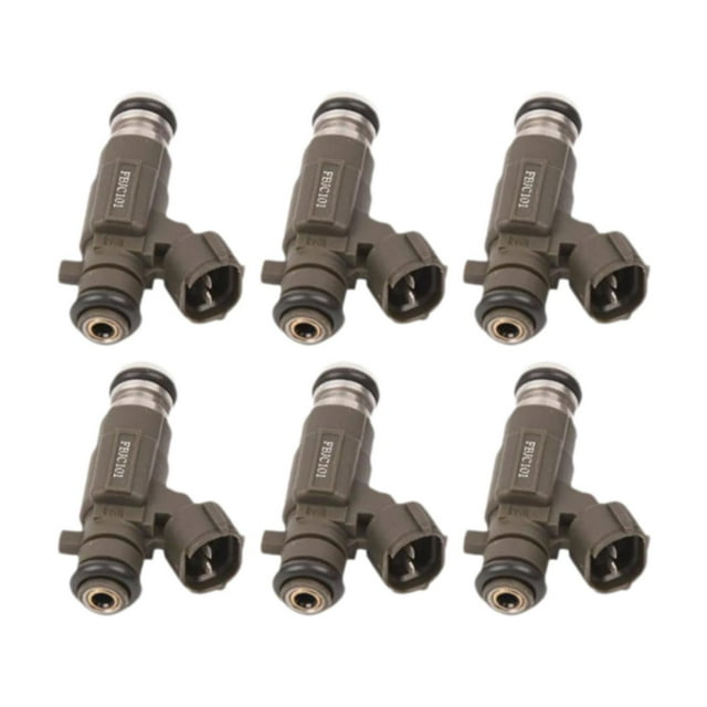 6 Inyectores De Combustible 842-12239 Fáciles De Instalar Para 2002-2004