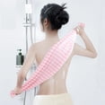 thumbnail image 2 of Blissal Exfoliating Shower Towel, Blissal, Blissal Back Exfoliator, Blissal Portable Bath Towel, 2 of 7