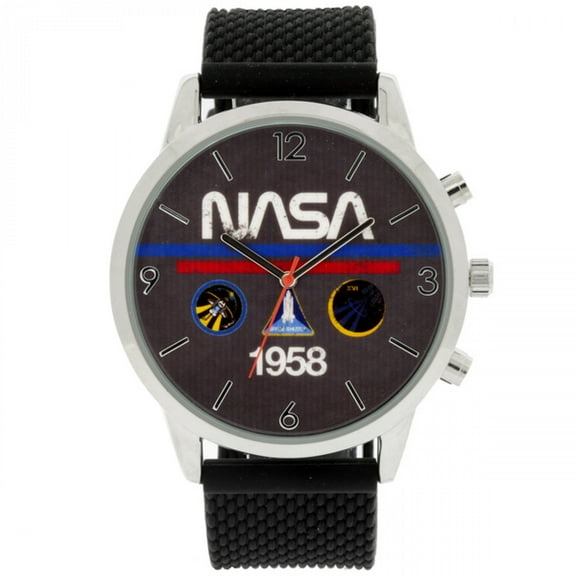 NASA 1958 Analog Watch with Silicone Band