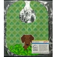 thumbnail image 2 of Carolines Treasures BB6271BIB Dachshund Trèfles Rouges Bruns Bavoir pour Bébé, 2 of 3