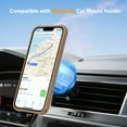 thumbnail image 4 of Allytechgroup Military-Grade Shockproof iPhone 14 Case, MagSafe-Compatible Apple iPhone 14 Cover with Magnetic Back Cover & Built-in Ring Holder Kickstand for Car Mount Case,Desertgold, 4 of 7
