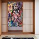 thumbnail image 2 of Cortina de puerta Gravity Falls para puerta, cortina opaca con estampado de patrón, cortina divisoria de ambientes, tapiz para decoración del hogar, 34" de ancho x 56" de largo, 2 of 7