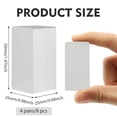 thumbnail image 7 of VEGCOO 8PCS Magnetic Shower Curtain Weights, Plastic Coated Waterproof Heavy-Duty Magnets, Stop Curtain Flapping for Bathroom, Outdoor Curtains, Tablecloths & Flags (White), 7 of 7