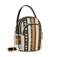 thumbnail image 7 of FORMRS Crossbody Bag for Women Shoulder Cell Phone Purse with Zipper, Abstract Dots, 7 of 7
