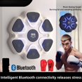 thumbnail image 3 of Music Boxing Machine with 2 Boxing Gloves, 2025 New Smart Music Boxing Machine, Wall Mounted Bluetooth Electronic Boxing Trainer for Home, Music Boxing Trainer K7Z4, 3 of 7