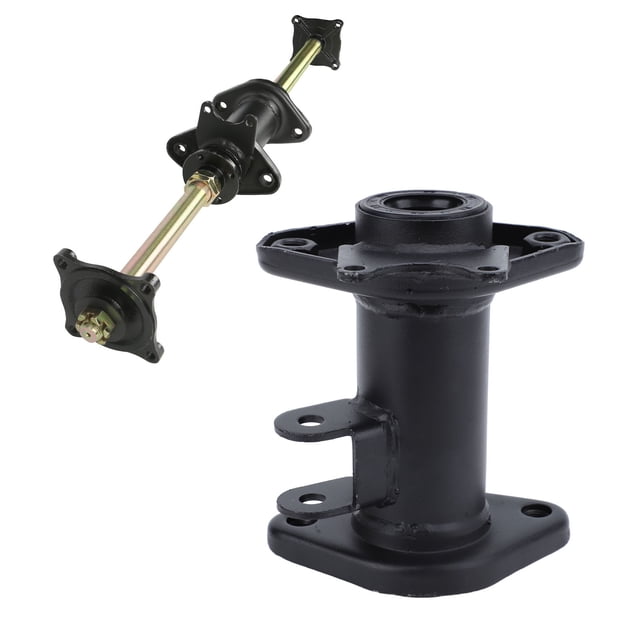 Go Kart Rear Axle Hub, Rear Axle Bearing Carrier Hub Strong Load Capacity for 110 150 200cc ATVs