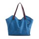 thumbnail image 1 of Bolso de hombro de lona para mujer, bolso Vintage de gran capacidad para compras y viajes, 1 of 8