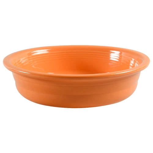 Open Box Homer Laughlin Fiesta Tangerine (Intro 2003) Salad Serving Bowl 3721315