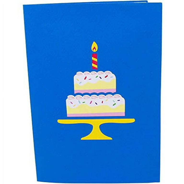 Birthday Popup Card Festival Romantic Happy Birthday Card for Boys Adult Mom